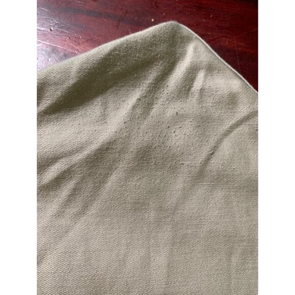 Lane Bryant Womans 28 Khaki Tan Bermuda Flat Front Shorts - Picture 4 of 5